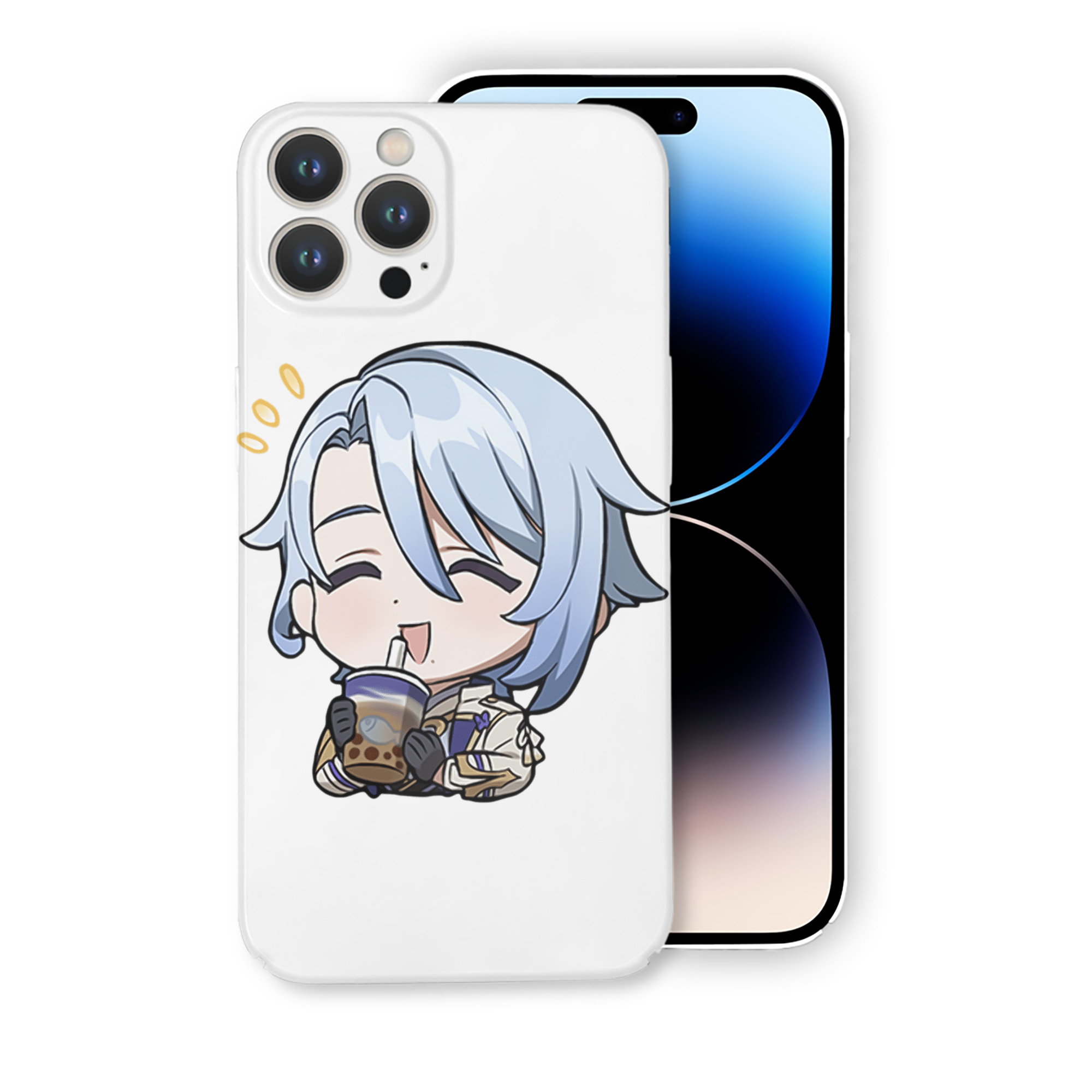 げんし神 神里綾人 かみさとあやと genshin Kamisato Ayato 【iPhone 14シリーズ対応】ハードケース